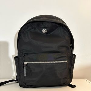 Tory Burch Women's Virginia Nylon Zip Backpack - Black